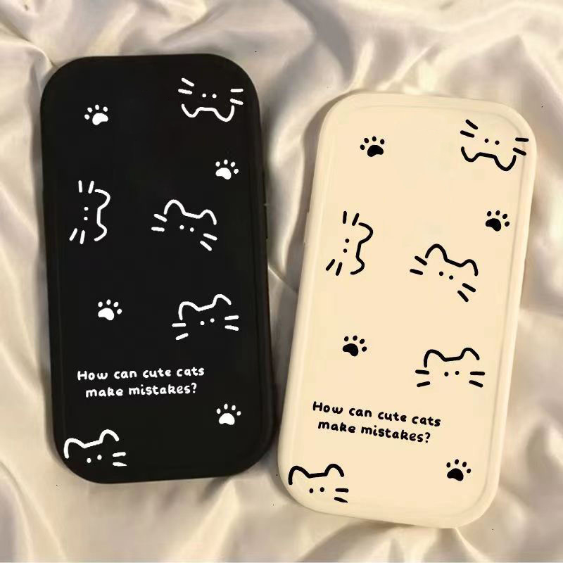 适用OPPOA3x手机壳OPPO新款A3i5G保护OPPOAX套OPA/OPPA软硅胶OPP0PP0PPO全包PPOA/OPOA防摔OPOPA男女线条猫咪