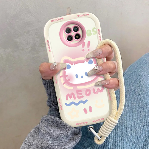 适用红米Note9手机壳5G版小米RedmiNote95G保护4G套Redmi新款RED可爱Not软硅胶n0te全包防摔noto男女害羞kt猫