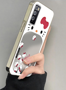 适用华为畅享Z手机壳DVC一ANOO保护Davinci套AN00畅想Z5G新款DVCAN电镀可爱全包防摔荣耀畅亨DAV女生大嘴kt猫