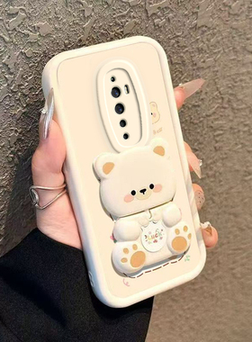 适用OPPOReno2Z手机壳OPPO新款套OPPORenoZ升降摄像头OPPOZ硅胶0PP0Ren02Z全包OPPORen防摔Rone男女镜子支架