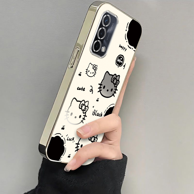 适用OPPOA93手机壳A93OPPO新款A935G套OPA液态OPPA电镀opp0pp0ppo全包ppoa防摔女生opopa/poopa5G黑白kt猫