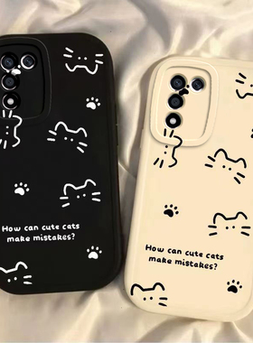 适用OPPOK9S手机壳OPPO新款K9S5G套OPPOKS09KS软OPK硅胶OPPK全包OPP0PP0PPO防摔PPOK高级感OPOPK男女线条猫咪