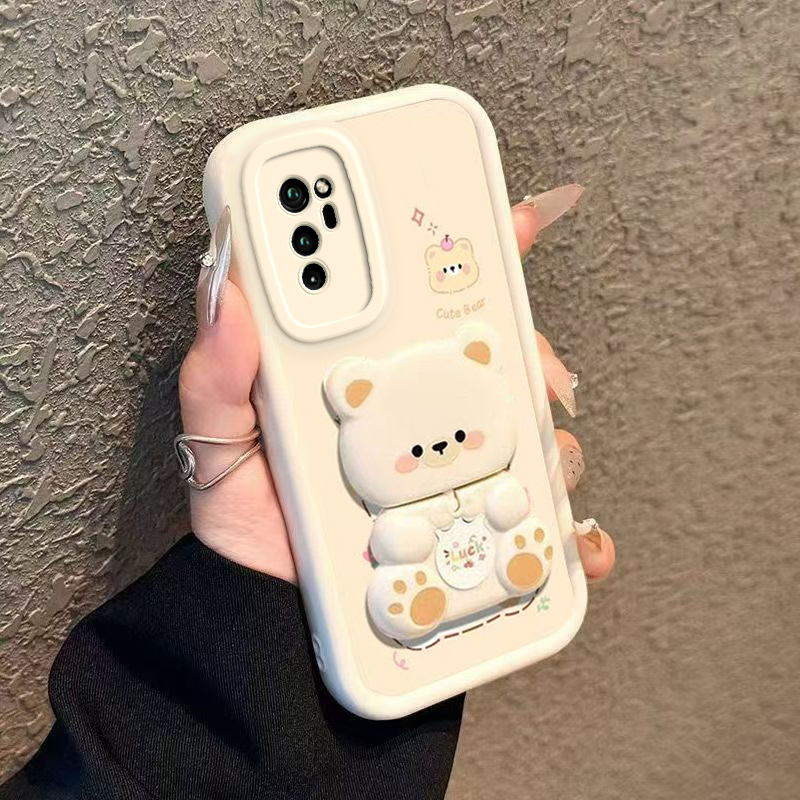 适用荣耀V30手机壳HONORV30保护套华为OXF一AN00新款OXFAN00专用可爱V2O软硅胶全包防摔HONOR20V男女镜子支架