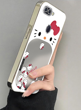 适用OPPOR15手机壳OPPO新款R15标准版保护OPR套OPPR电镀OPP0PP0PPO全包0PPOR防摔OPOPR可爱OPOOR女生大嘴kt猫