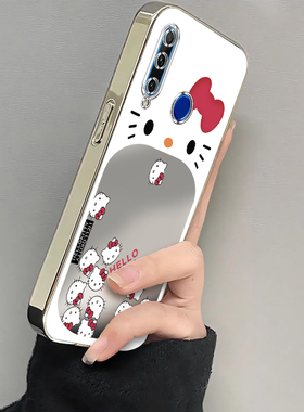 适用荣耀20i手机壳HONOR2Oi保护HRY一AL00TA套ALOOTA华为新款HRYALOOTA电镀全包防摔专用可爱i20女生大嘴kt猫