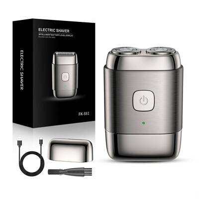 Compact  Charge Mini Dual Rotary Shaver For Men Travel