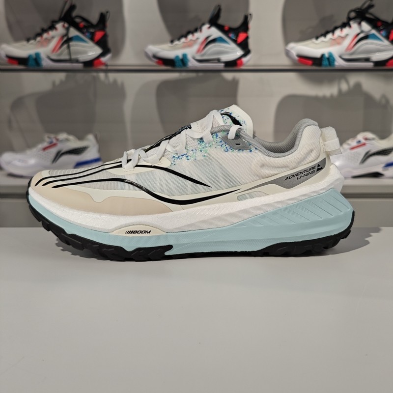 正品李宁的卢越野跑步鞋2024夏季新款男子轻量高回弹登山ARNU003