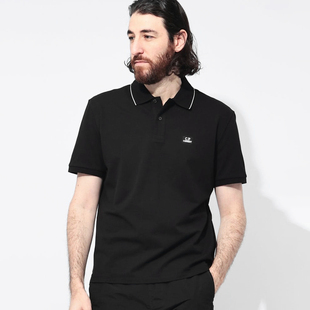 CP镜片Stretch Piquet Slim Polo衫欧美休闲机能男女夏季c.p短袖