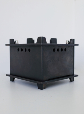 触造x卡扣 模块化可拆卸铁炉多功能加厚户外烧烤围炉煮茶家用茶炉