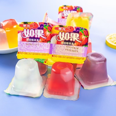 如果台湾蒟蒻椰果果冻综合味