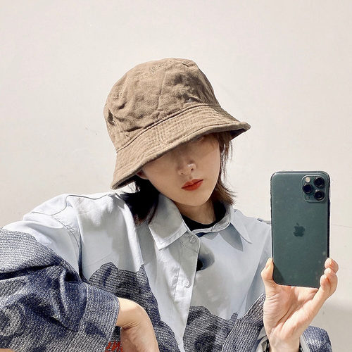 新款复古男女百搭韩版渔夫帽盆帽