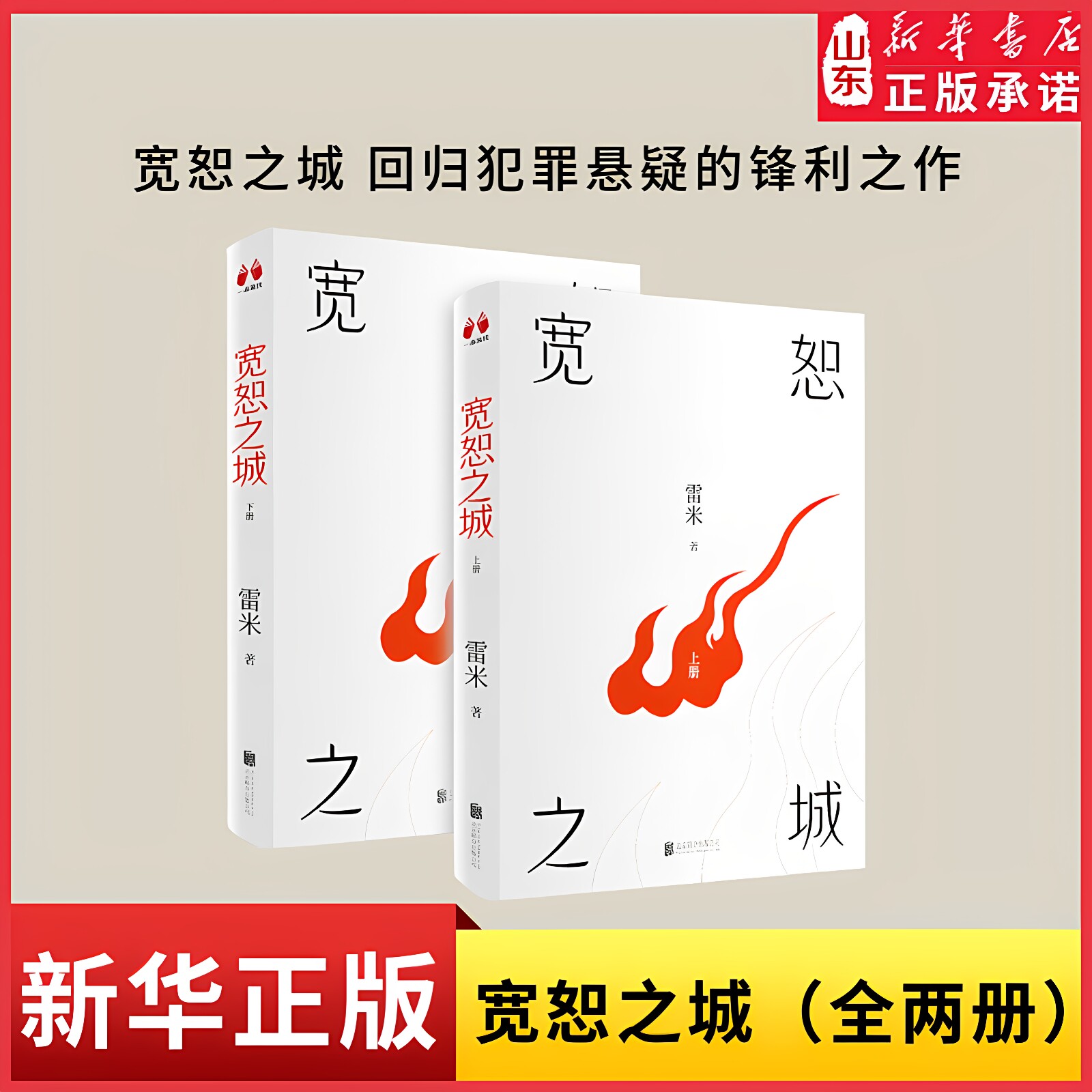 宽恕之城全2册 心理罪人鱼作者雷米新作 悬疑推理侦探小说这是一个遍布罪恶的故事亦是一个有关爱与新生的故事 新华书店