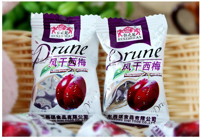 仁之冠 风干西梅干500g 美国加州西梅果脯蜜饯 孕妇零食 1斤包邮