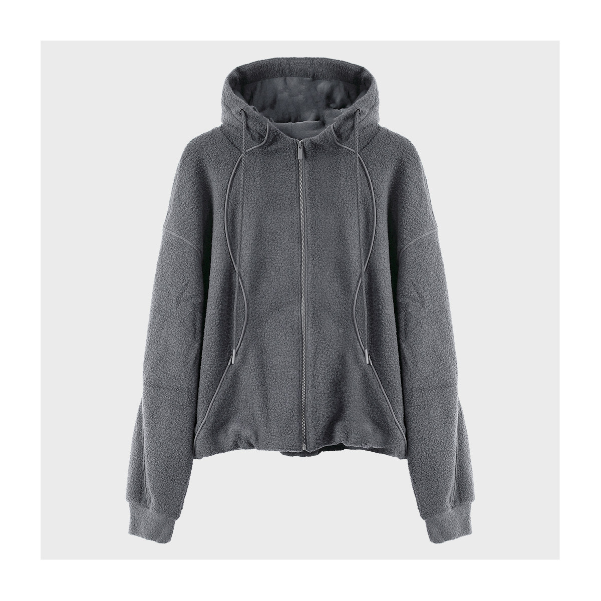 【芳芳力荐】CC-512108 宽松连帽短款开衫卫衣女装秋季休闲摇粒绒,女装/女士精品,短外套,淘宝优惠券,粉丝福利购,淘宝优惠卷