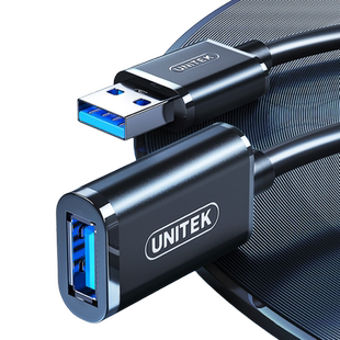 优越者USB延长线3.0公对母1/3/5米电脑连接打印机手机充电无线网卡鼠标u盘键盘加长线数据线高速传输转接线