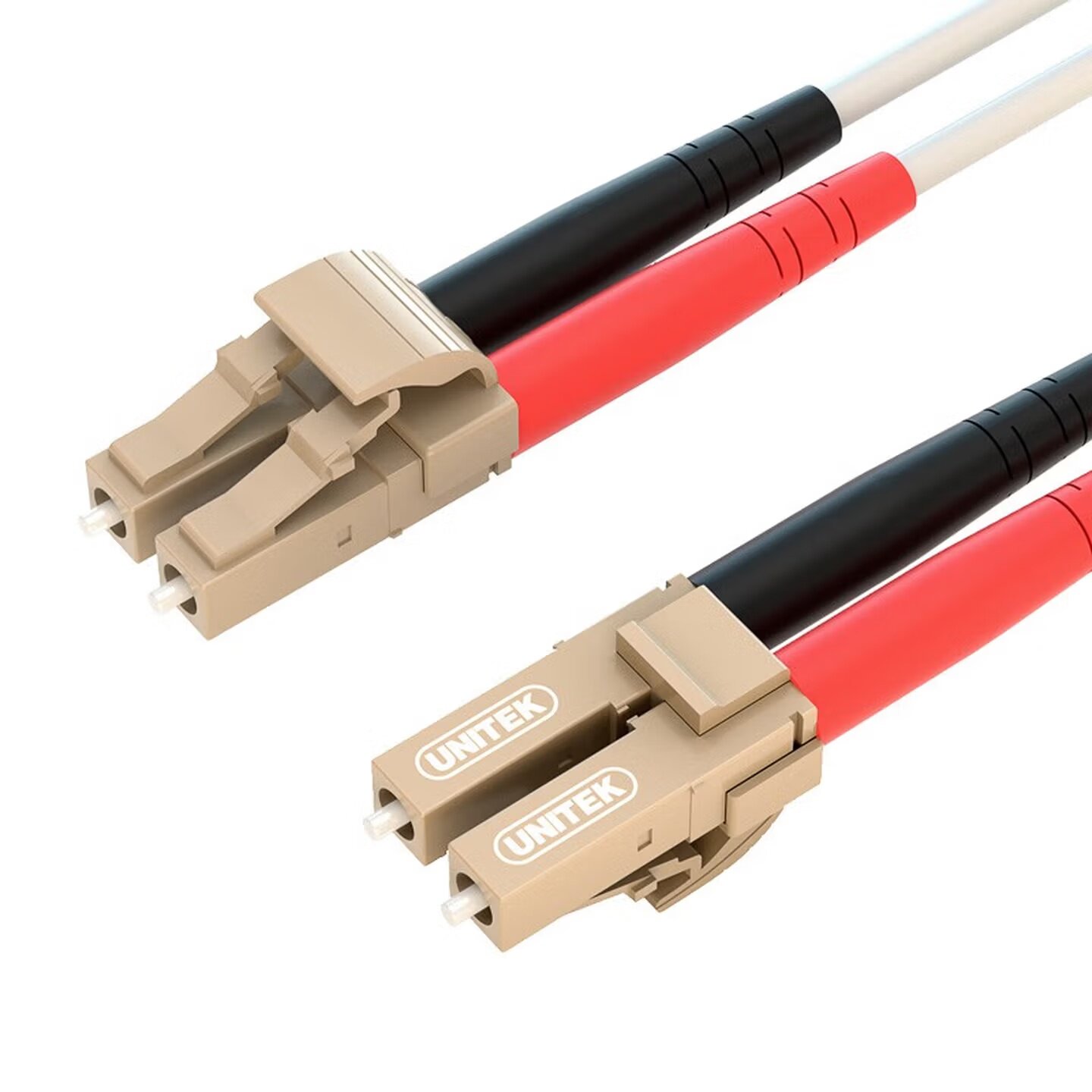 优越者 万兆多模光纤跳线lOM3多模双芯跳线  LC-FC万兆多模双芯