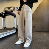 冬季男士新款卫裤拼接休闲直筒裤C207-Z-29-P69控99，男装休闲裤，电商C207