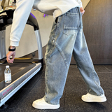 冬季加绒牛仔裤男士新款直筒裤C207-1155-P69控99加绒P79，男装牛仔裤，电商C207