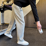 冬季加绒卫裤男士针织休闲直筒裤C207-712-P68控98加绒P75，男装休闲裤，电商C207