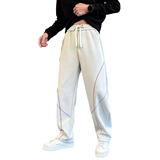 秋冬新款卫裤男士针织休闲直筒裤C207-1119-P69控99，男装休闲裤，电商C207