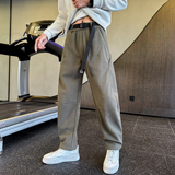 冬季新款加绒休闲裤男士直筒裤C207-70017-P68控98，男装卫衣，电商C207