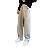 冬季男士新款卫裤拼接休闲直筒裤C207-Z-29-P69控99，男装休闲裤，电商C207