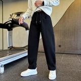 冬季加绒休闲裤男士针织卫裤直筒裤C207-5081-P75控105，男装休闲裤，电商C207