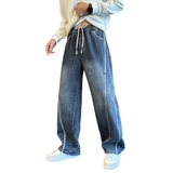 男士冬季加绒牛仔裤宽松直筒裤C207-F78-P75控105加绒P85，男装牛仔裤，电商C207