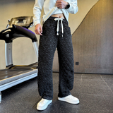 冬季新款棉裤男士休闲直筒裤弯刀裤C207-66017-P68控98，男装棉裤，电商C207