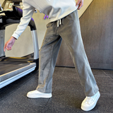 男士加绒卫裤冬季双面绒休闲直筒裤C207-691-P59控89，商品下架区，电商C207