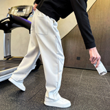 秋冬新款卫裤男士针织休闲直筒裤C207-1119-P69控99，男装休闲裤，电商C207