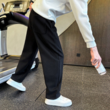 冬季加绒卫裤男士休闲裤直筒裤C207-3213-P68控98加绒P75，男装休闲裤，电商C207