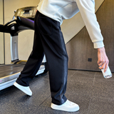 冬季加绒水洗卫裤男士休闲裤直筒裤C207-1156-P75控105，男装休闲裤，电商C207