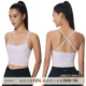 ABMY noBra 交叉绑带运动吊带背心女夏外穿内搭带胸垫美背上衣