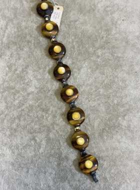 925配件打标天然石手链5.71