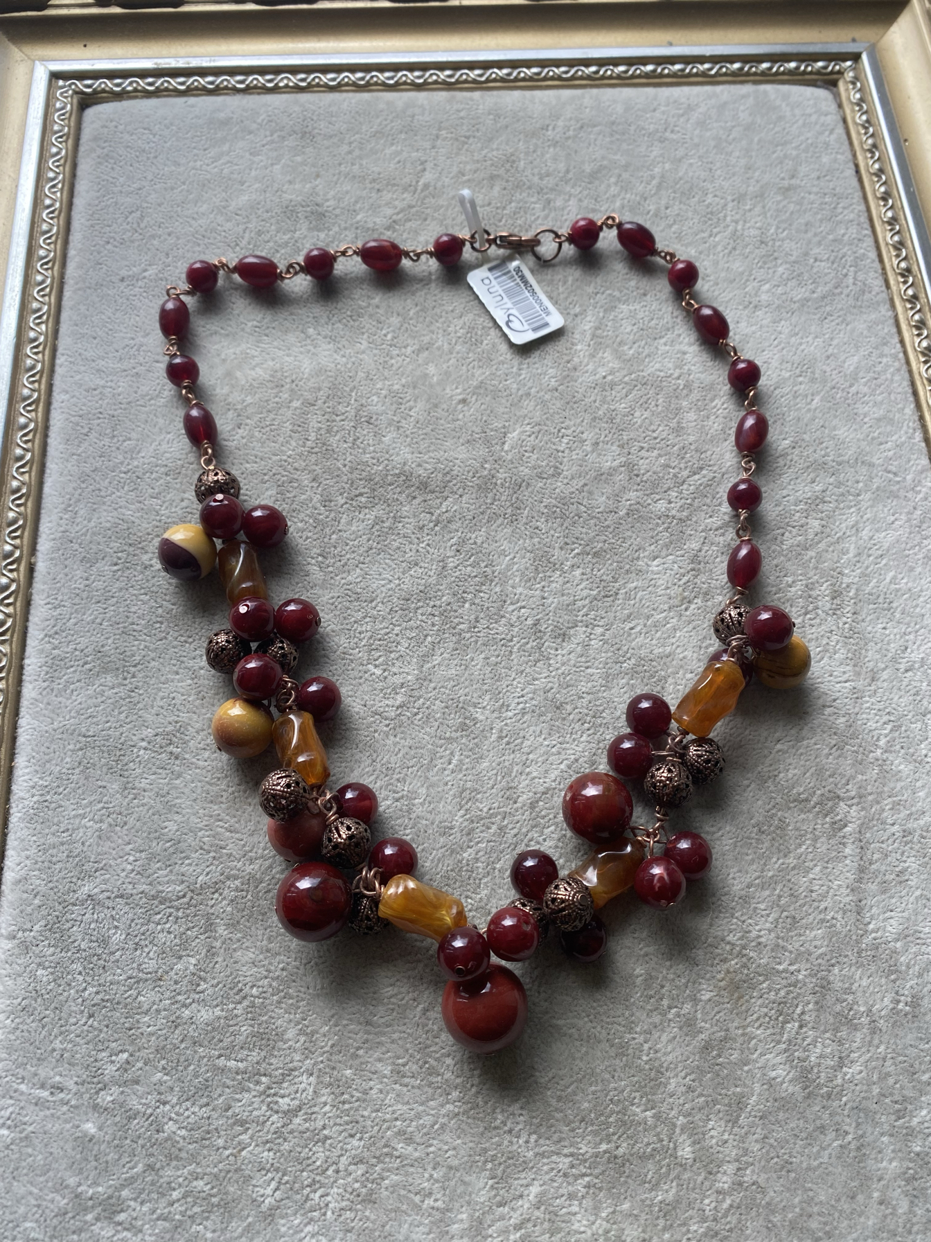 青岛饰品石头亚克力珠项链不退不换 03