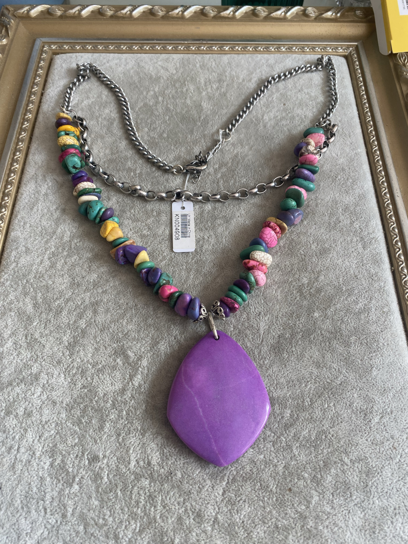 青岛美饰天然石项链不退换 5.63