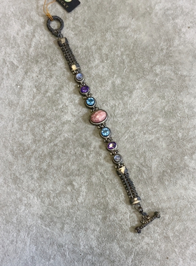 925配件复古中古镶嵌手链5.71