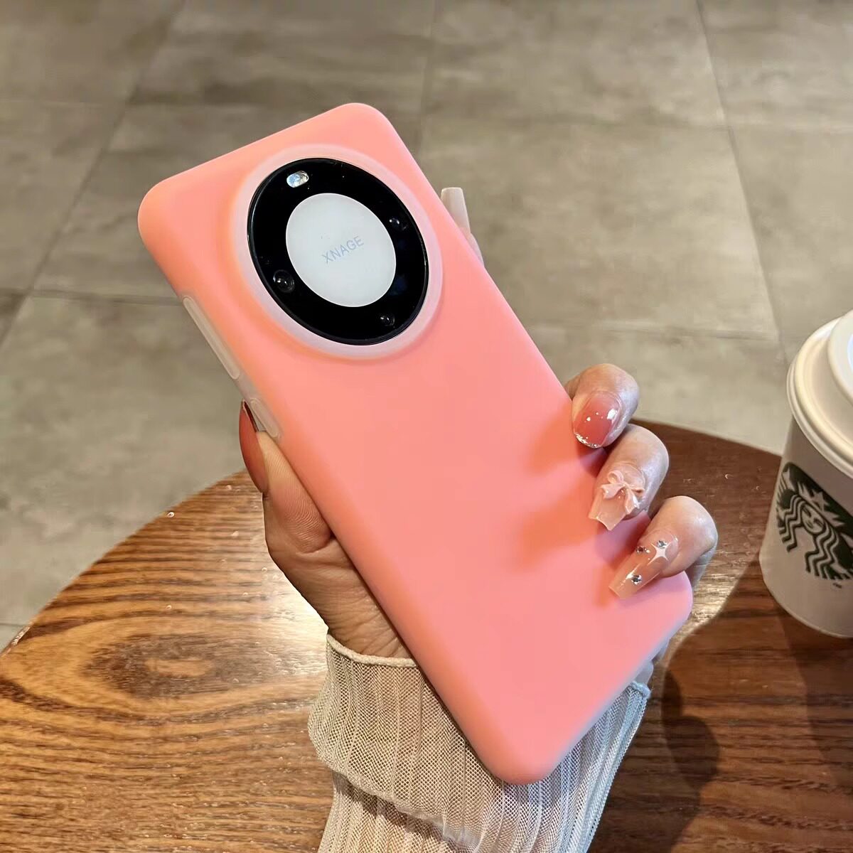 适用华为mate60新款手机壳mate60pro液态果冻壳mt60pro+多巴胺防摔亲肤磨砂液态硅胶情侣高级感简约纯色大孔