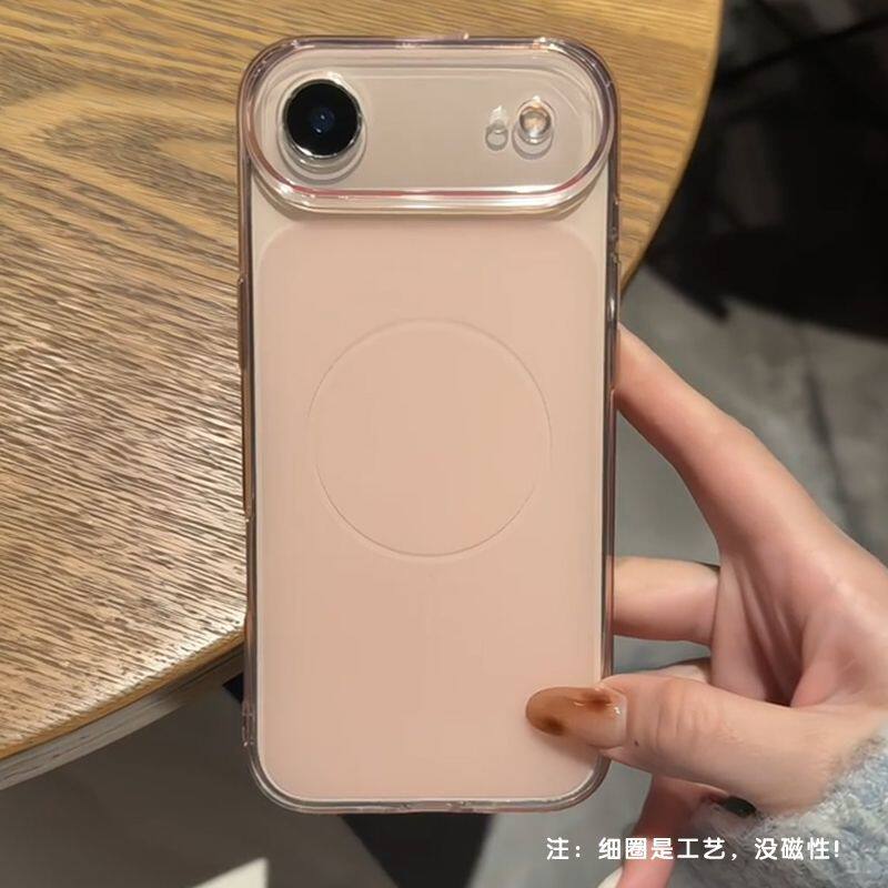 秒变大视窗适用iPhone17Air磨砂TPU透明保护套简约苹果17promax硅胶软壳16/15秒变17手机壳14plus男女新款ins