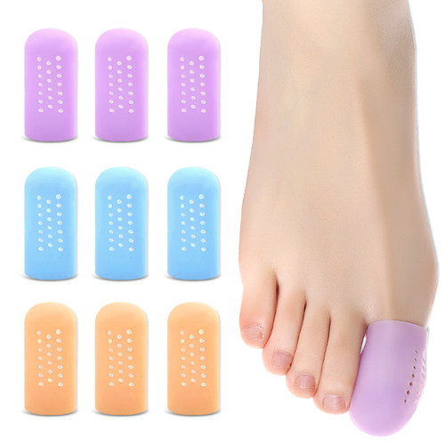 硅胶脚趾防磨保护套足尖运动脚指防磨脚大小脚趾头脚指套超薄透气 - 封面