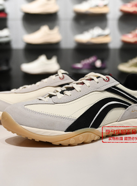 李宁孙颖莎同款心流2026春季男女同款减震回弹经典休闲鞋AGCW002