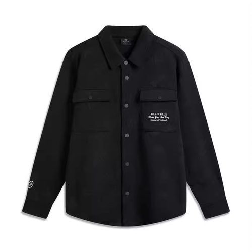 李宁韦德梭织运动风衣男子