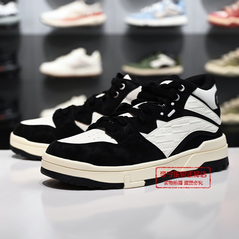 李宁惟吾男子加绒保暖中帮休闲鞋