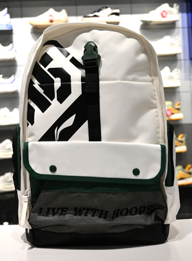 李宁男女同款2025秋季新款运动包反伍BADFIVE双肩包ABSV209