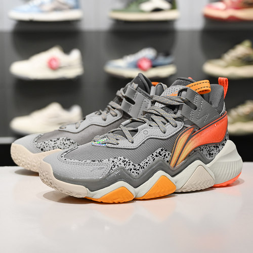 李宁反光回弹童篮球鞋