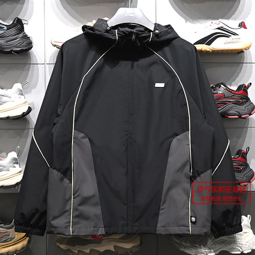 李宁反伍BADFIVE男子运动风衣