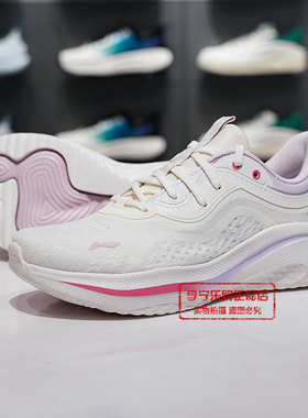 李宁女子休闲鞋2025夏季新款SOFT GO 2 WMS潮流时尚运动鞋AGLV040