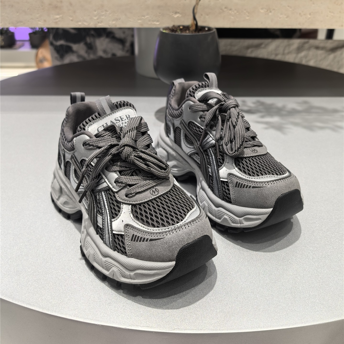 2026春季新款户外老爹鞋女厚底增高透气网面轻便运动休闲鞋百搭,女鞋,时尚休闲鞋,淘宝优惠券,粉丝福利购,淘宝优惠卷