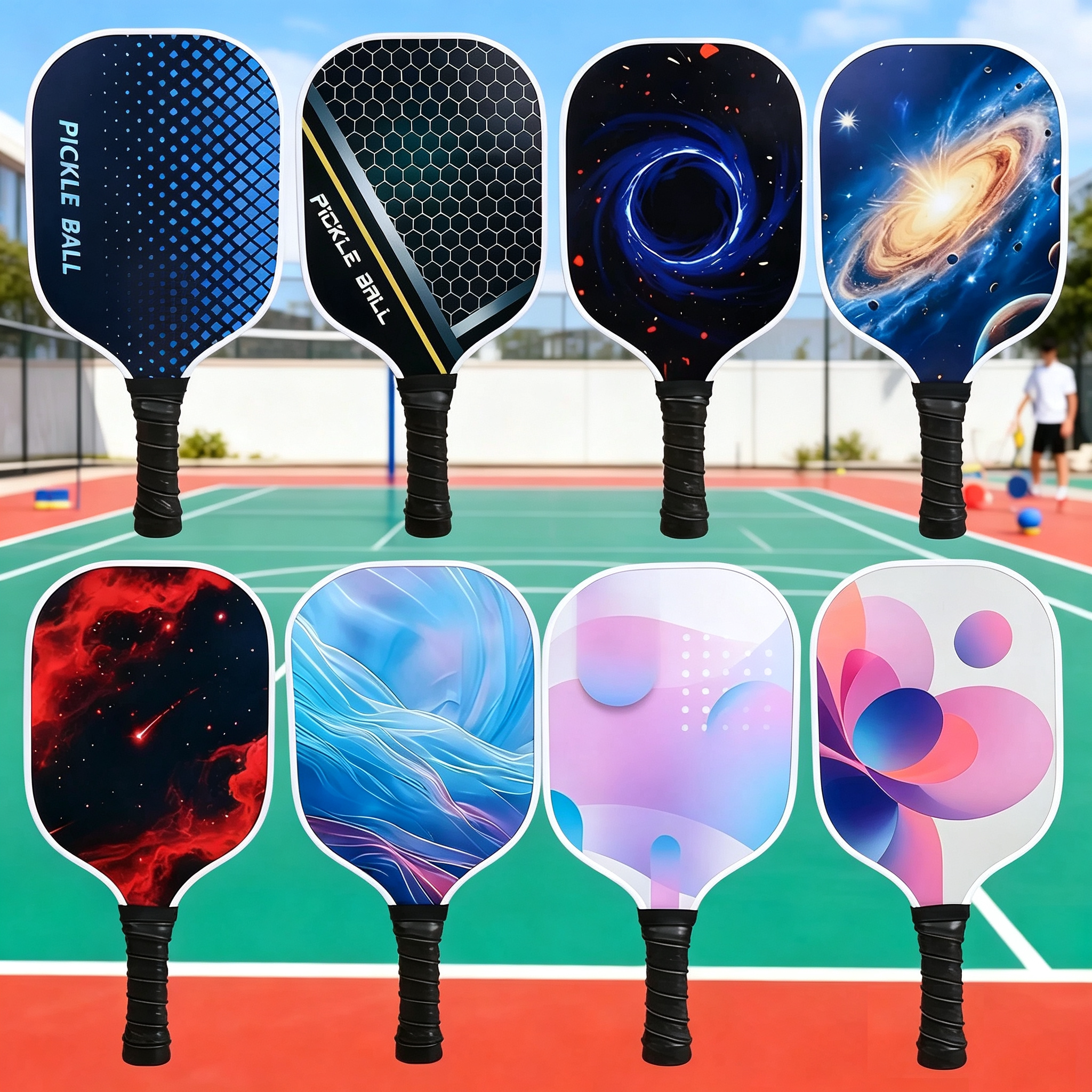 碳纤维匹克球拍板pickleball球拍玻璃纤维皮克球专业比赛训练球拍图片